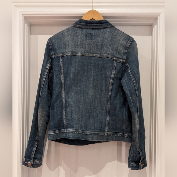 J Crew Denim Classic Jacket Size M - Picture 4 of 5